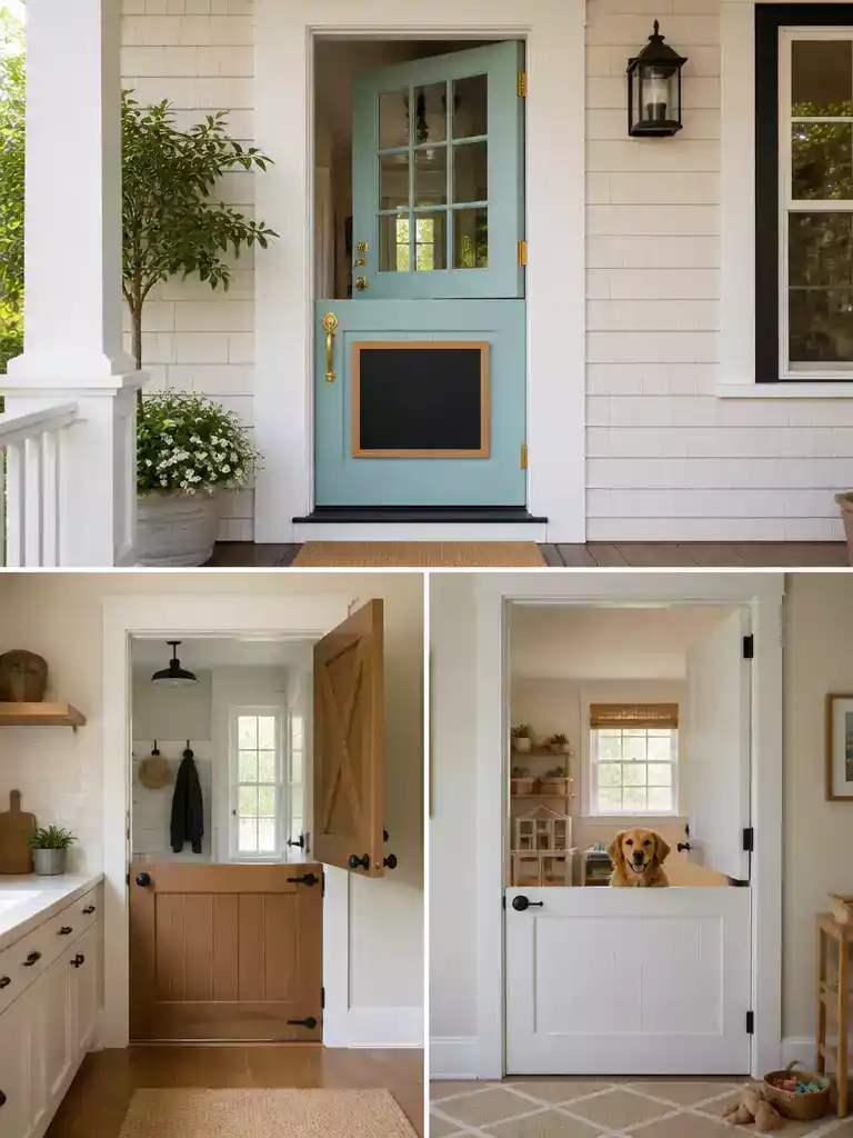 Dutch Doors For Charm