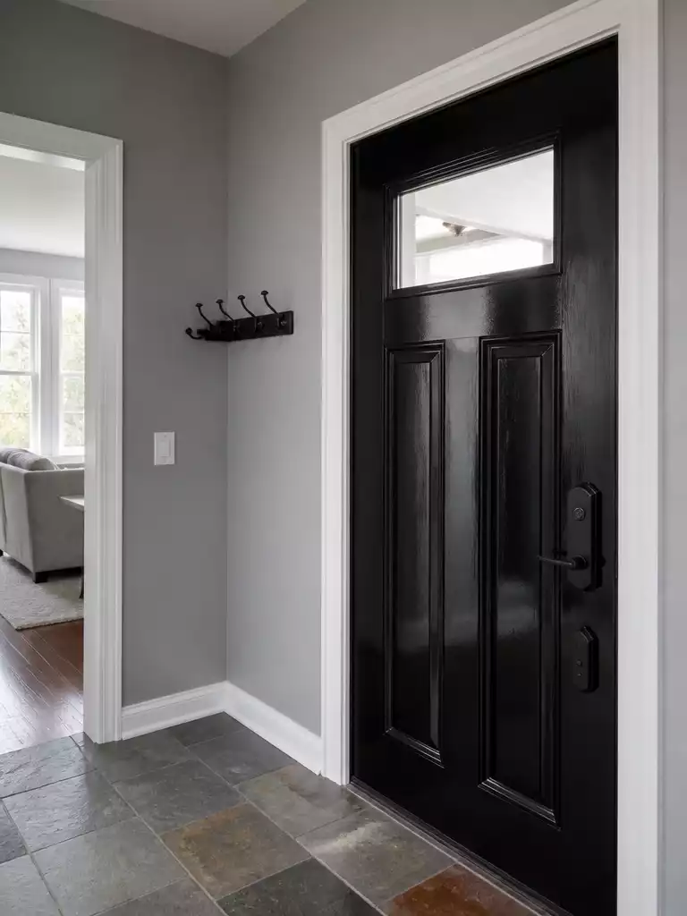 Cool Gray Entryway