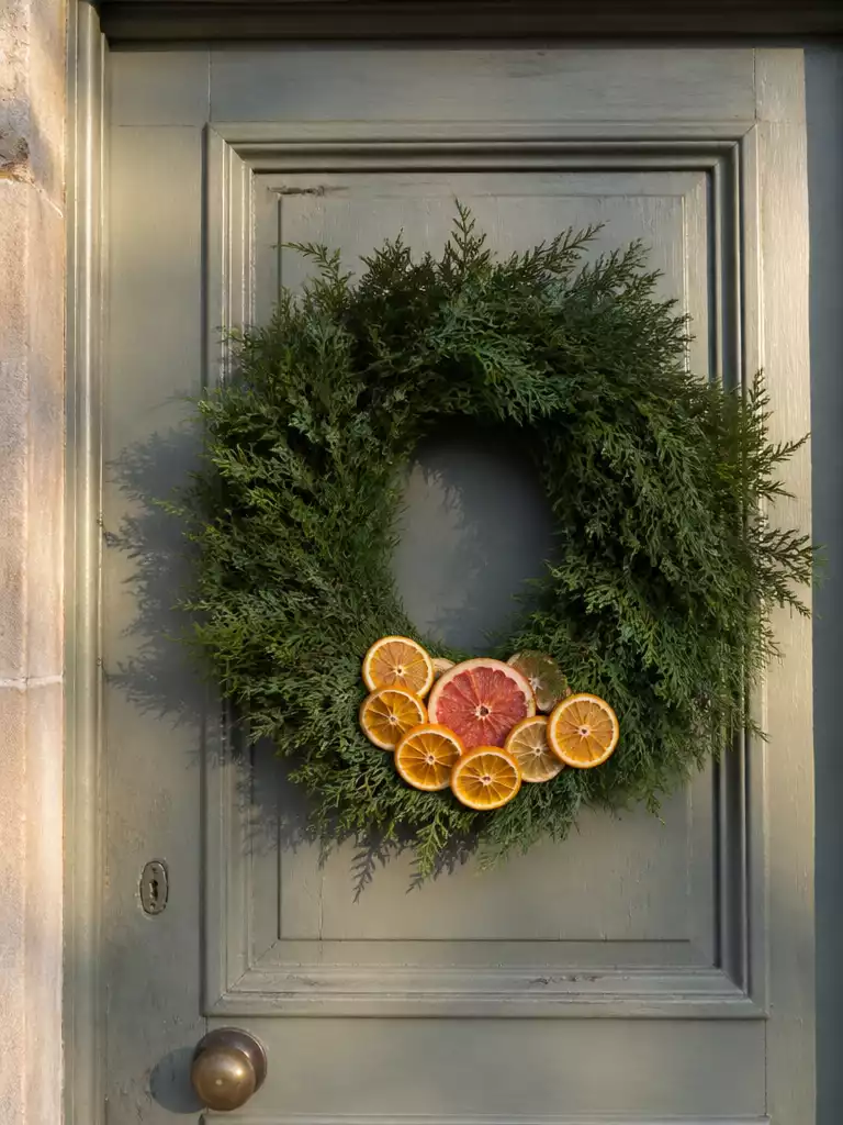 Dried Citrus Wreath