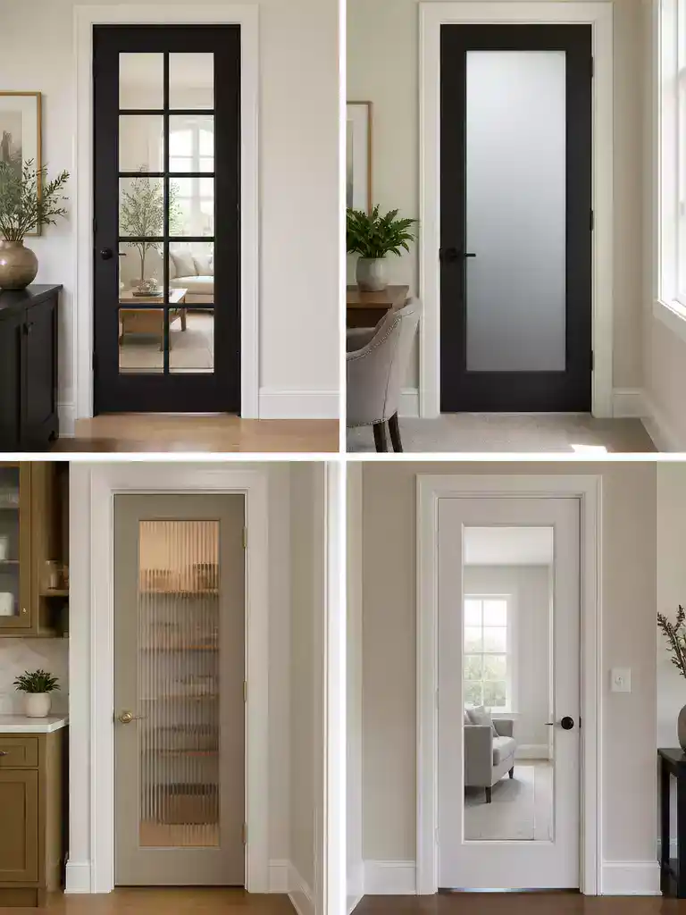 Glass Panel Interior Doors