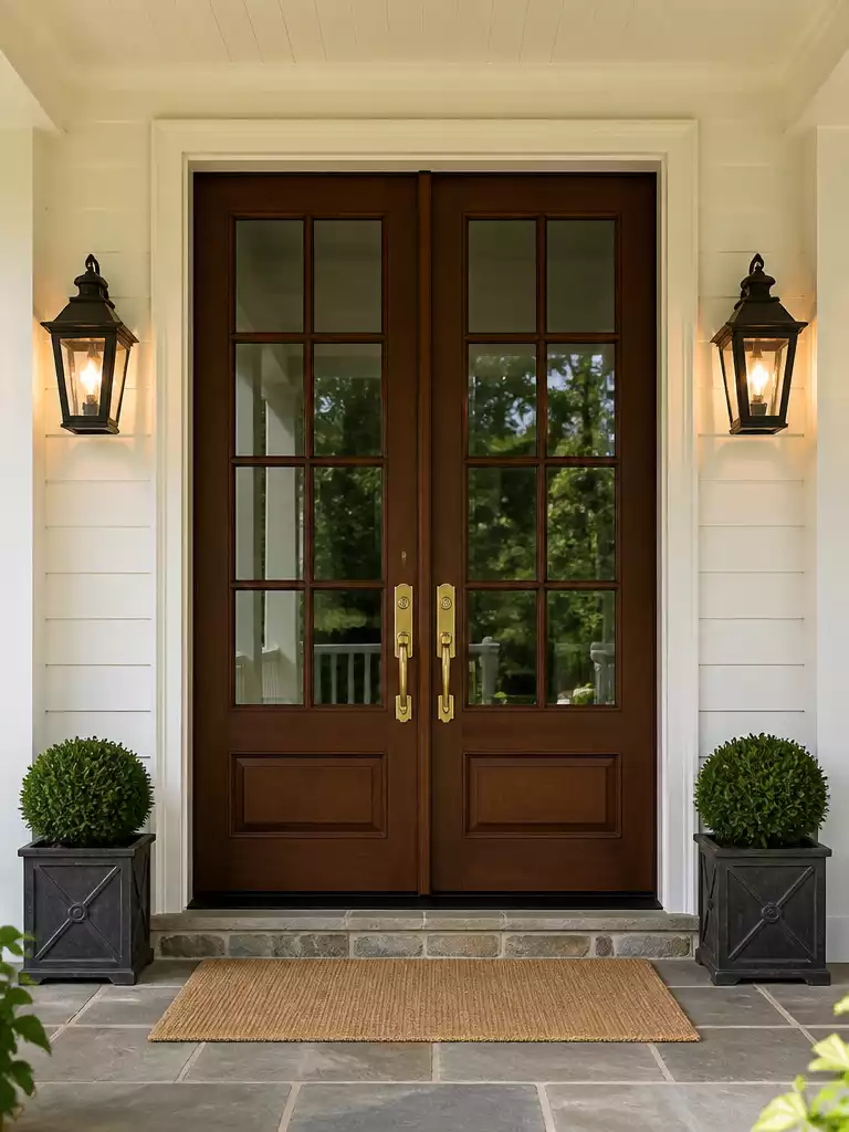 Double Entry Door
