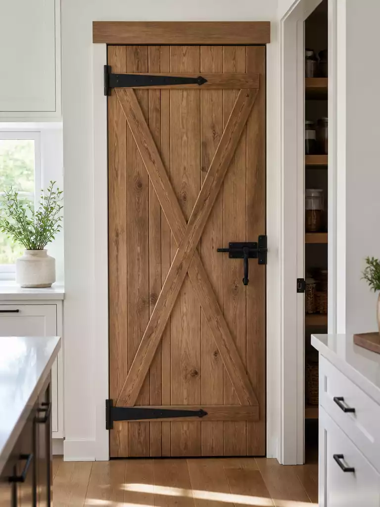 Rustic Pantry Door