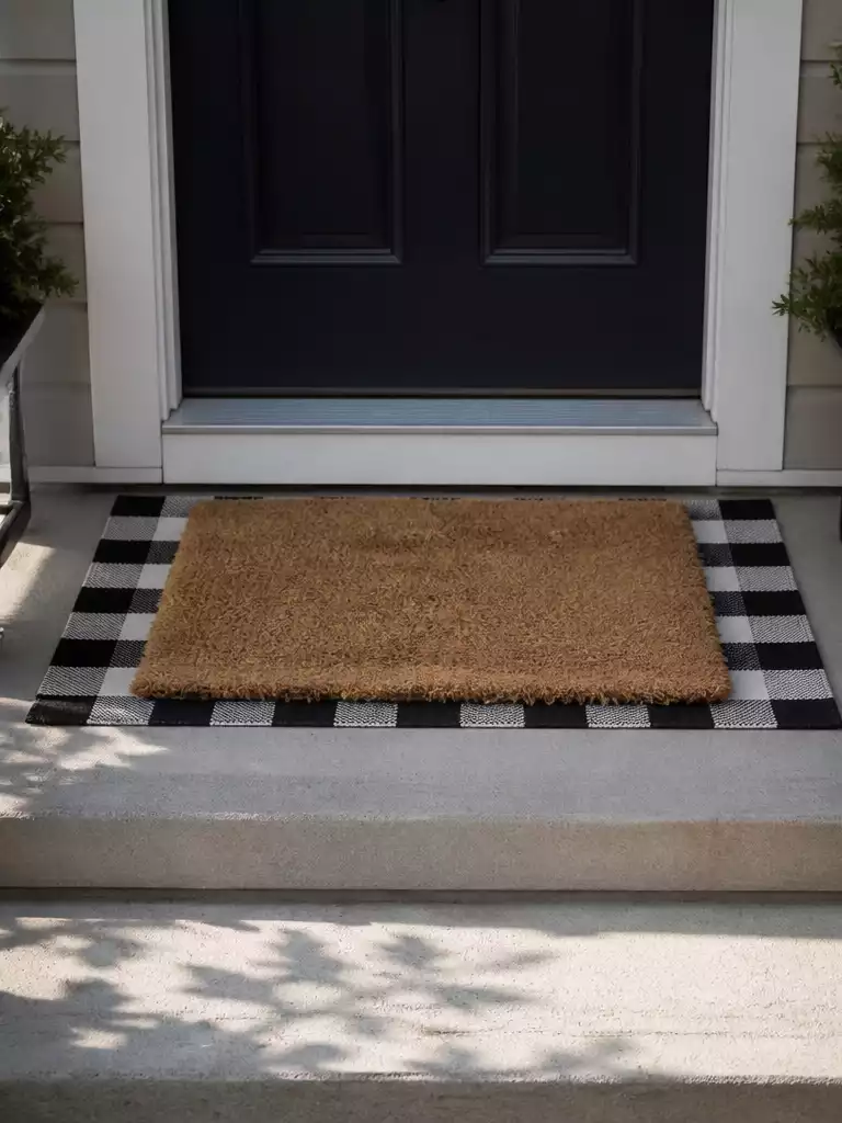 Layered Doormat Styling