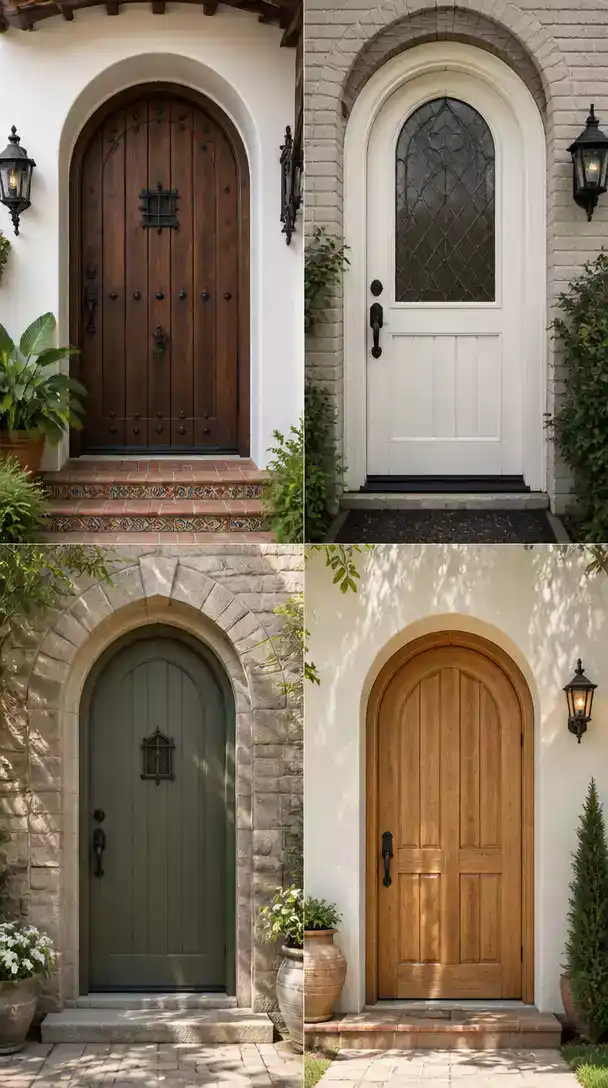 Arched Top Door