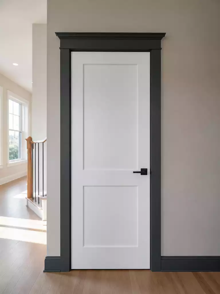 Two Tone Painted Door