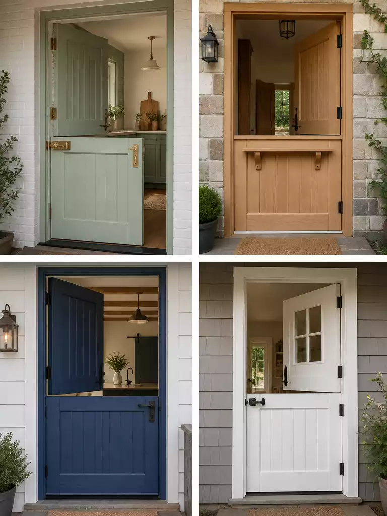 Dutch Doors For Charm