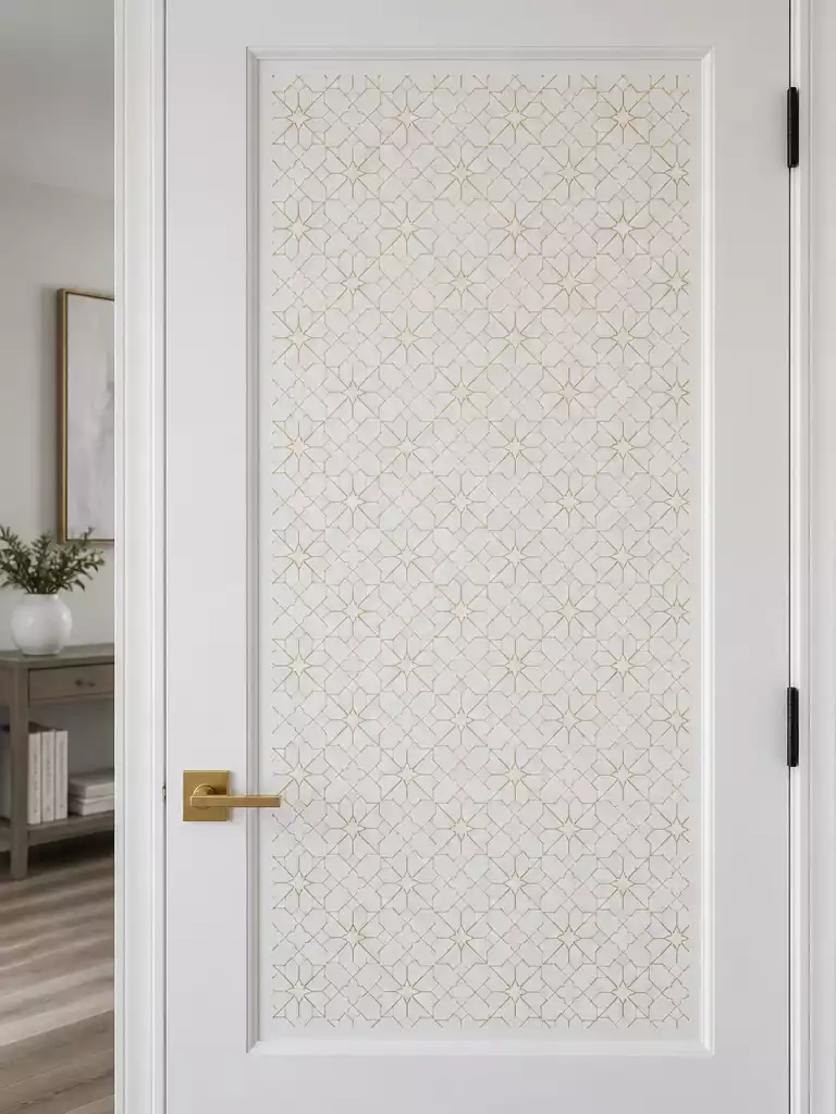 Stenciled Accent Design