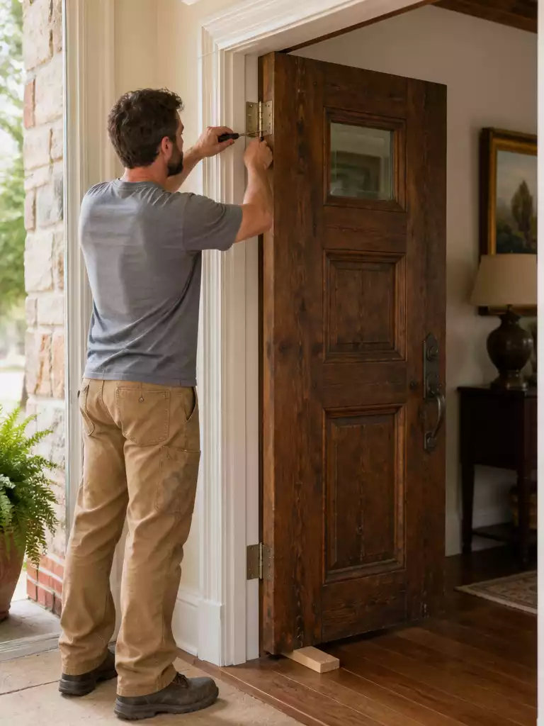List 11 Rehang the Door Correctly