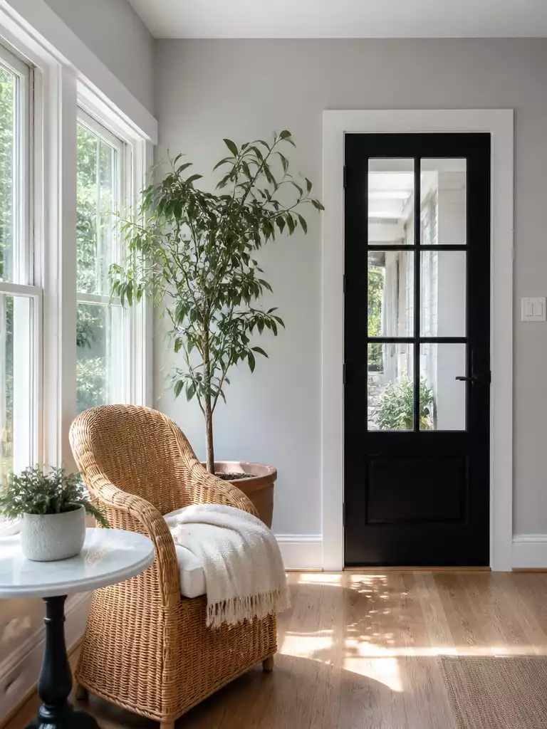 Gray Sunroom