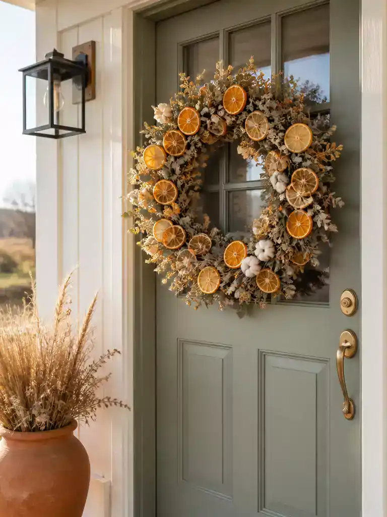 Dried Citrus Wreath