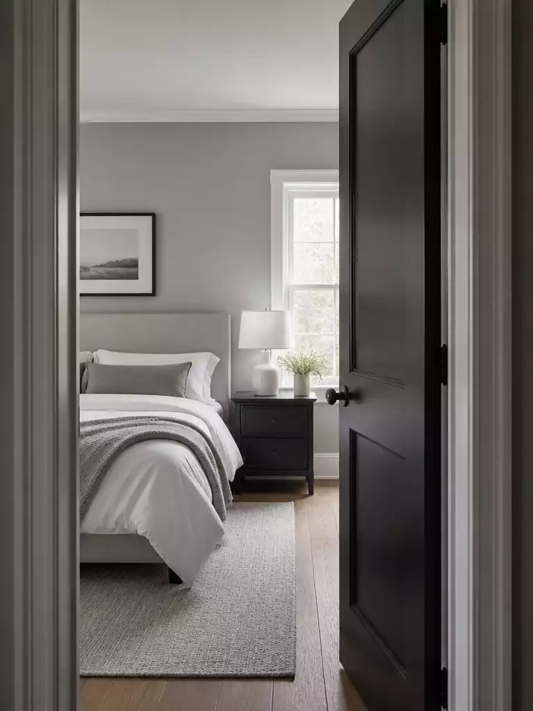Soft Gray Bedroom