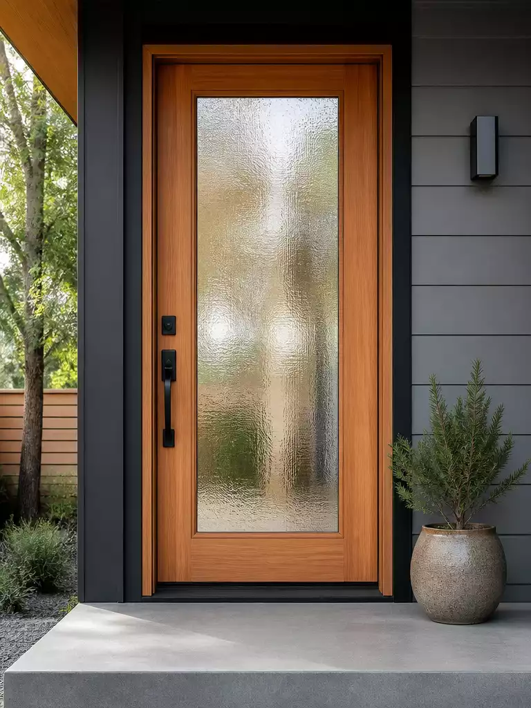 Glass Panel Door