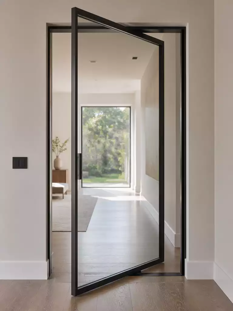 Pivot Glass Door