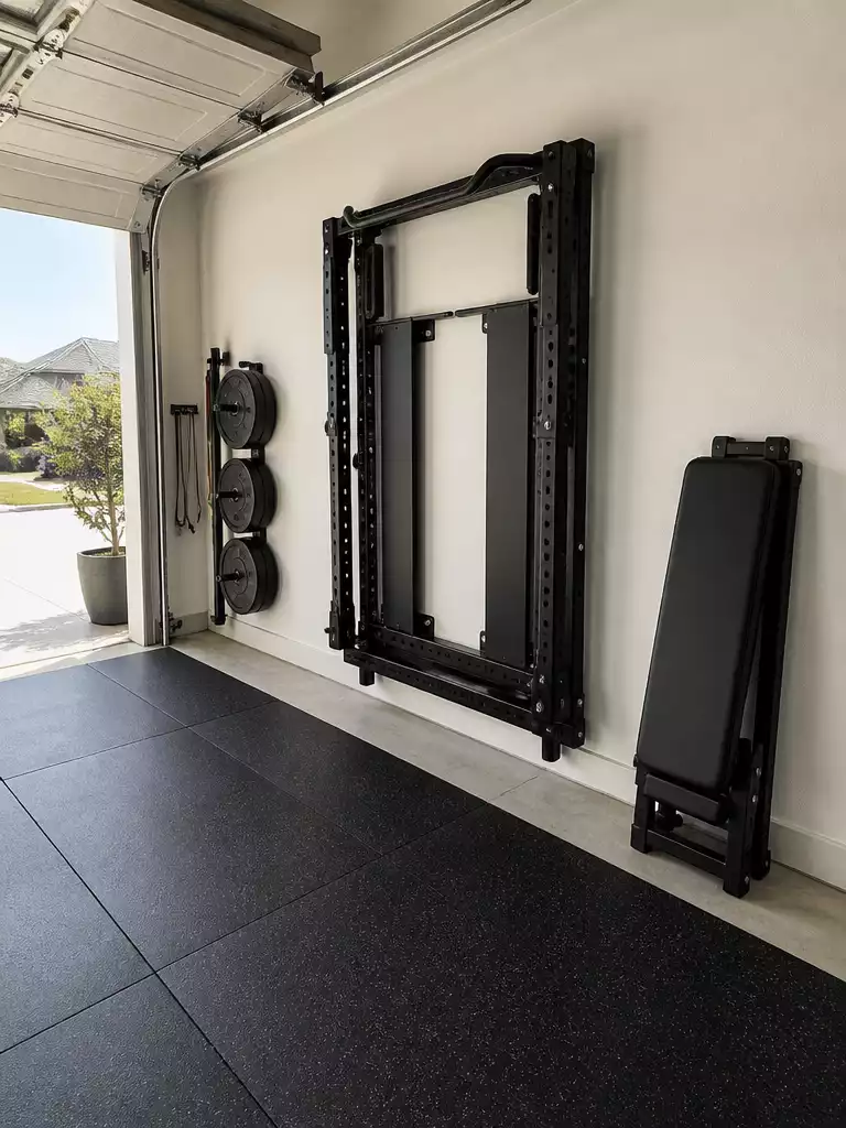 Fold Down Rack Setup