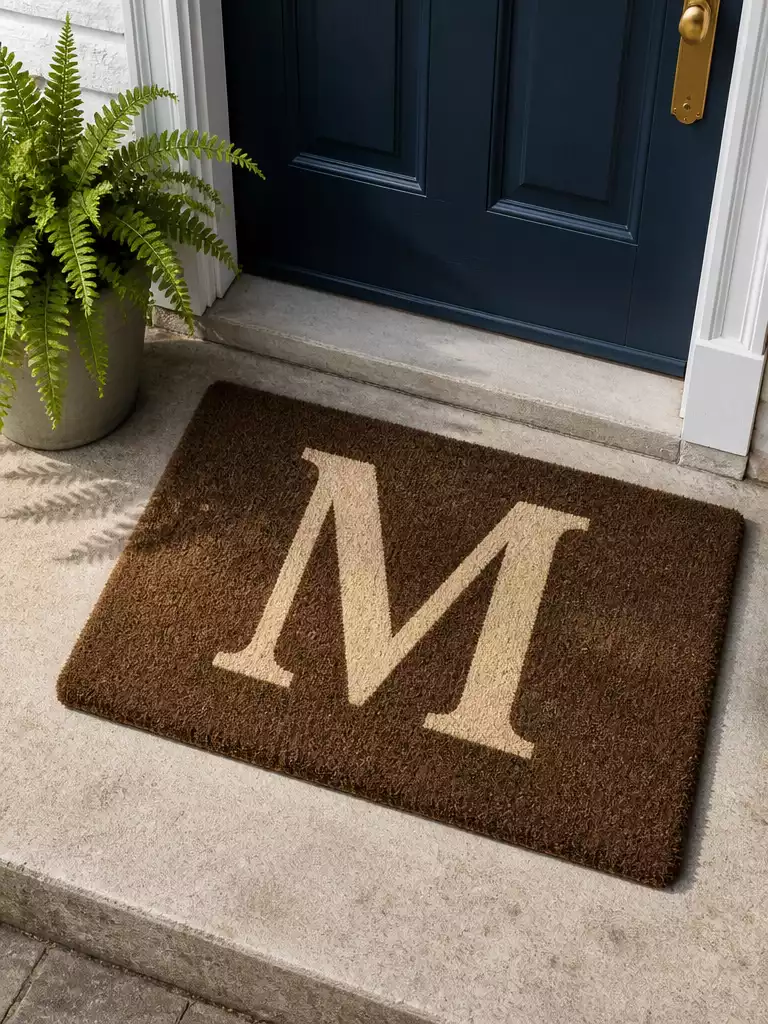 Monogram Initial Mat