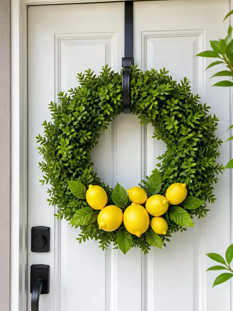 Citrus Themed Wreath