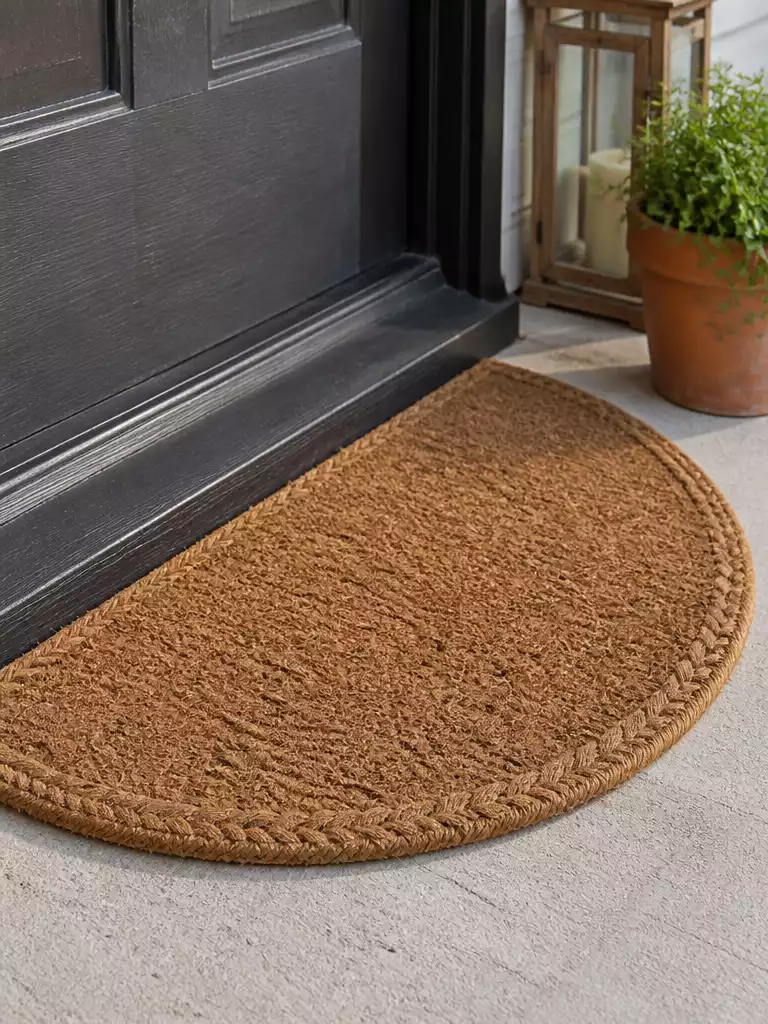 Half Round Coir Mat