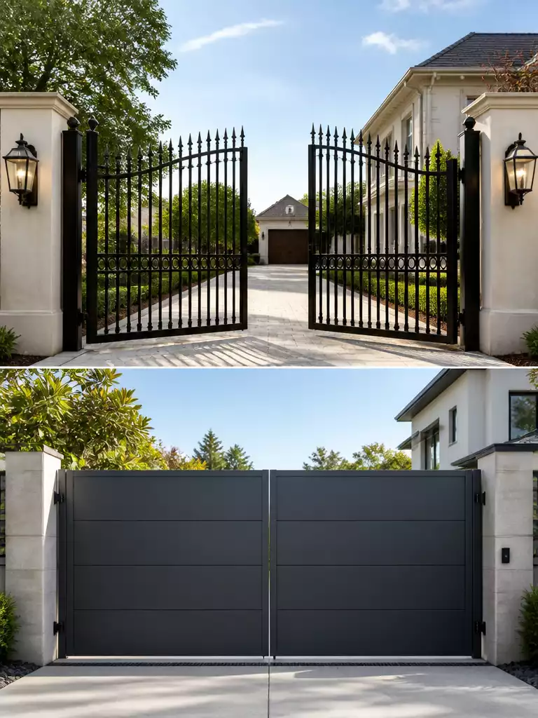 SOLID PANEL VERSUS OPEN BAR DESIGN