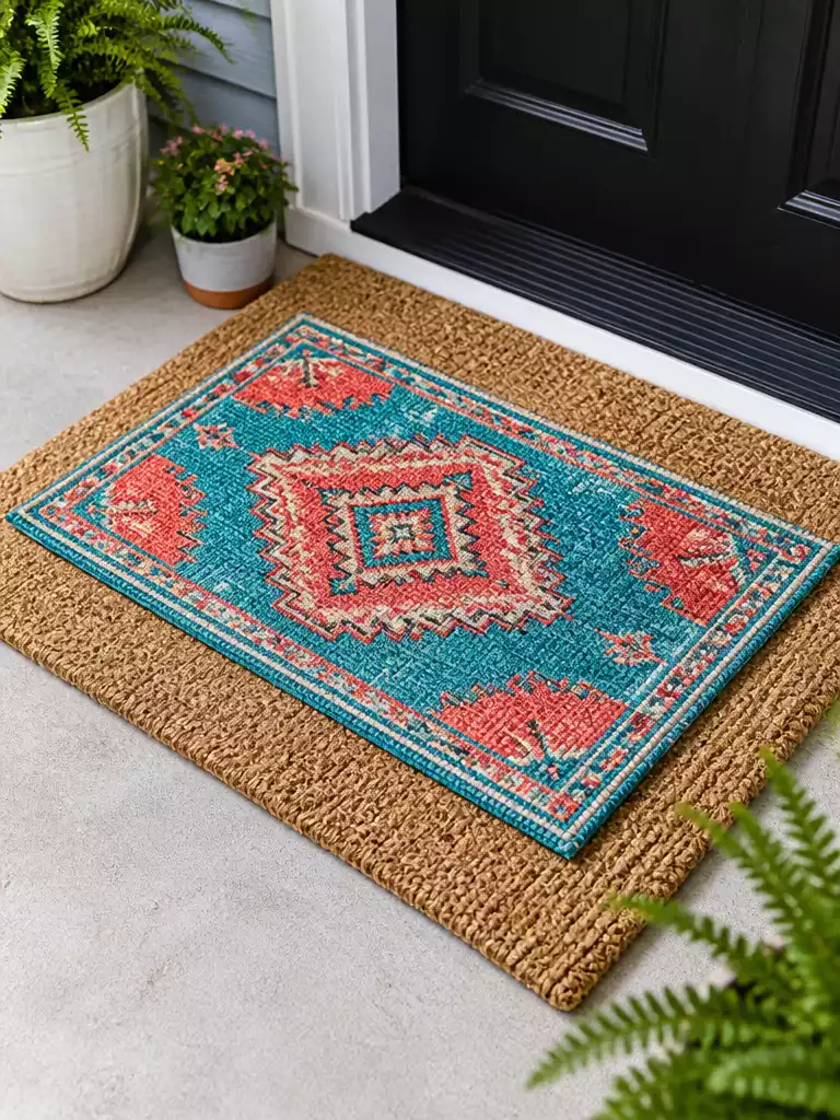 Colorful Summer Doormat