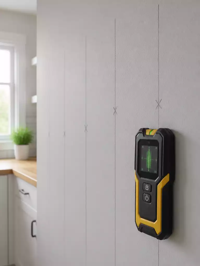 8. Locating And Marking The Studs