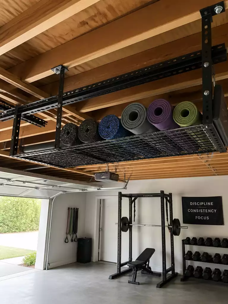 Overhead Ceiling Storage Layout