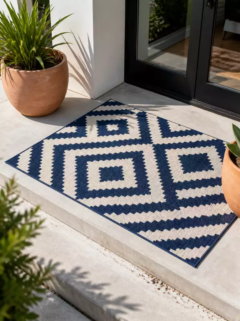 Patterned Outdoor Rug