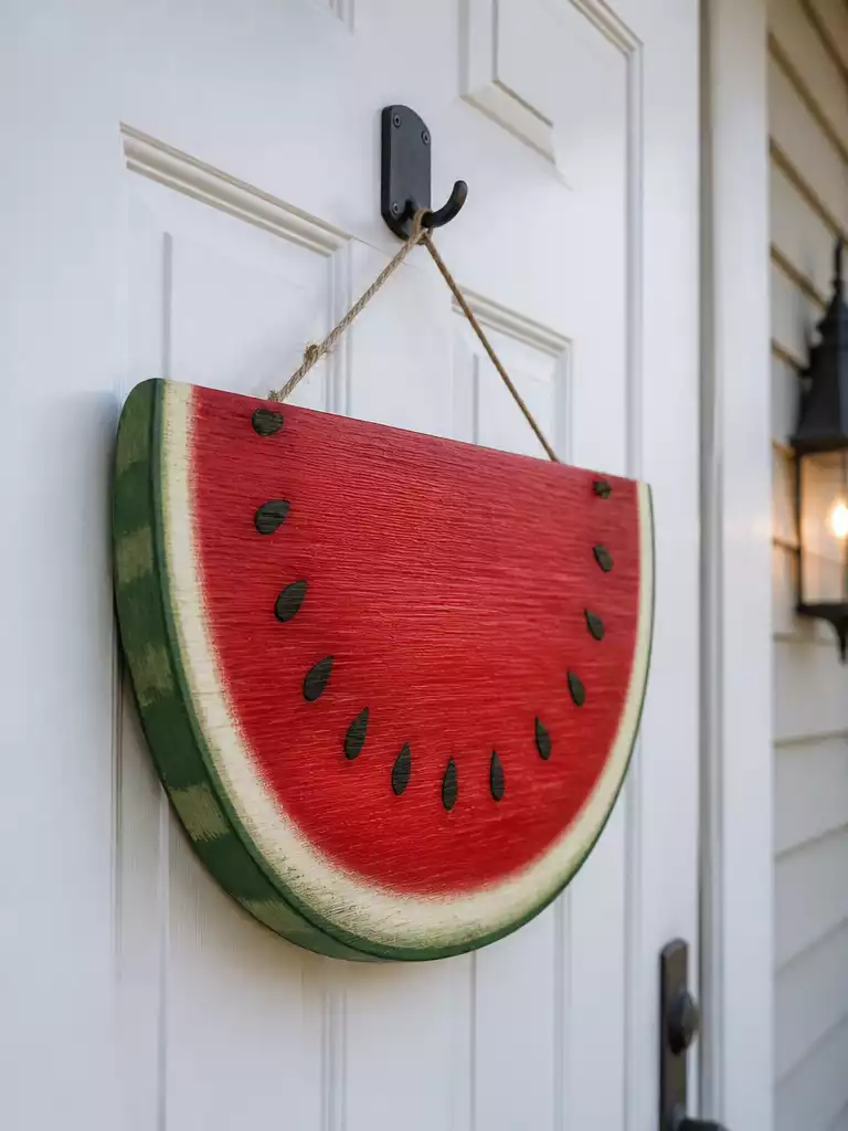 Watermelon Themed Sign