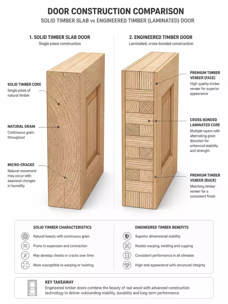 Solid Core versus Engineered Construction