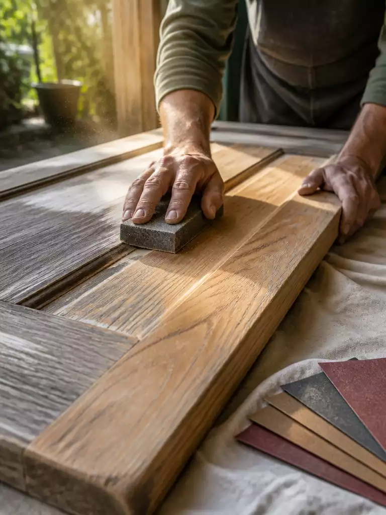 REFINISHING AND RESEALING WOOD