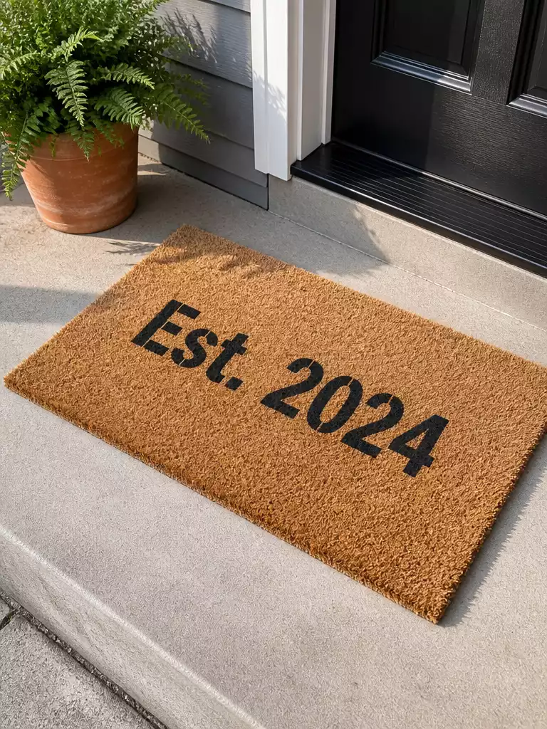 Established Date Mat