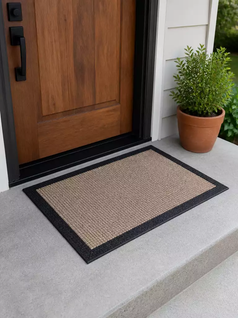 Two Tone Border Mat