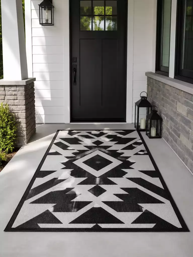 Patterned Outdoor Rug
