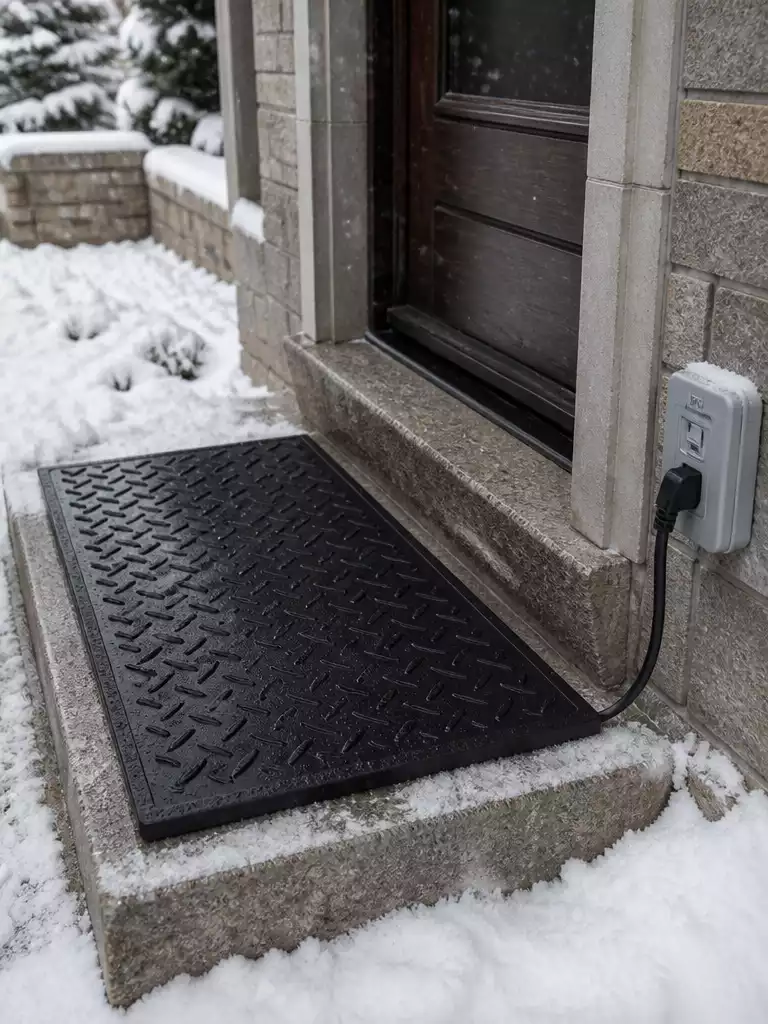 Heated Snow-Melting Mats