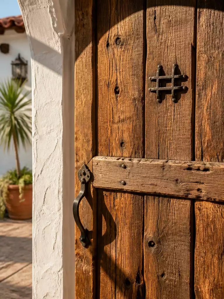 Reclaimed Timber Door