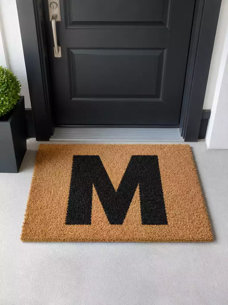 Monogram Initial Mat