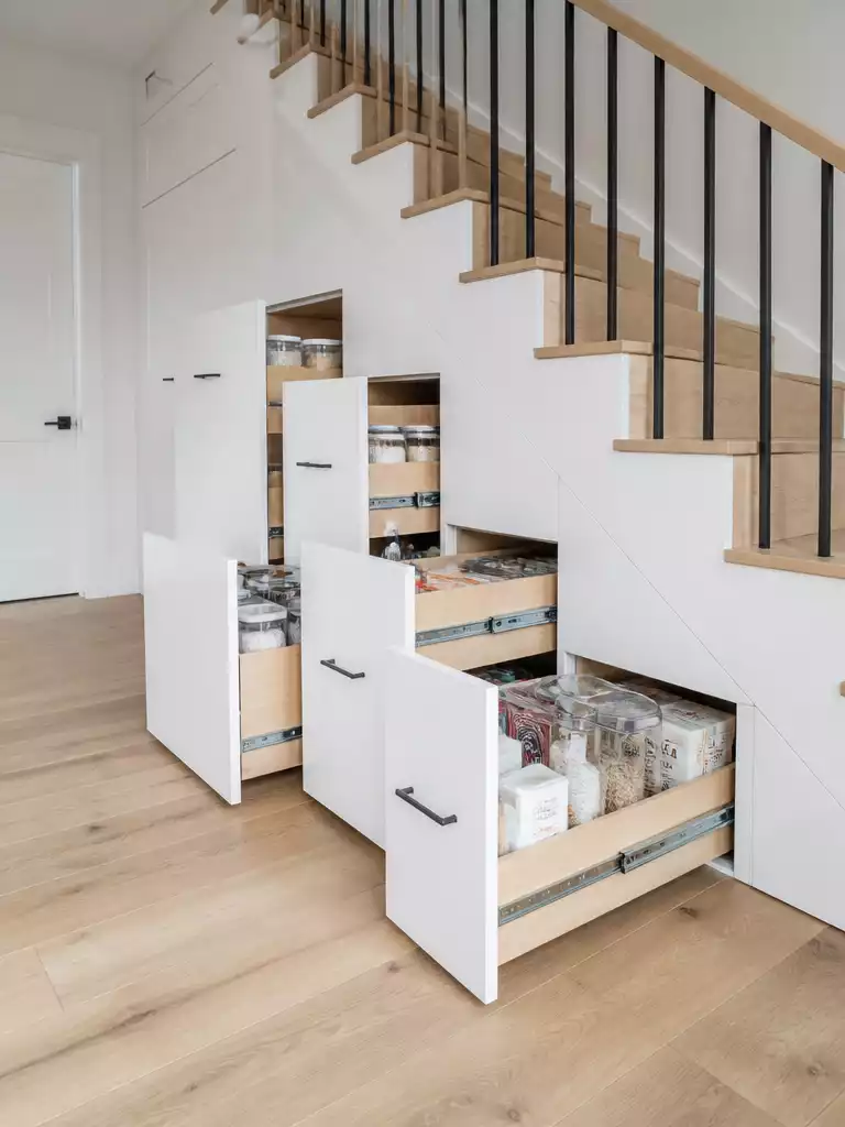 Pull Out Drawer Bank