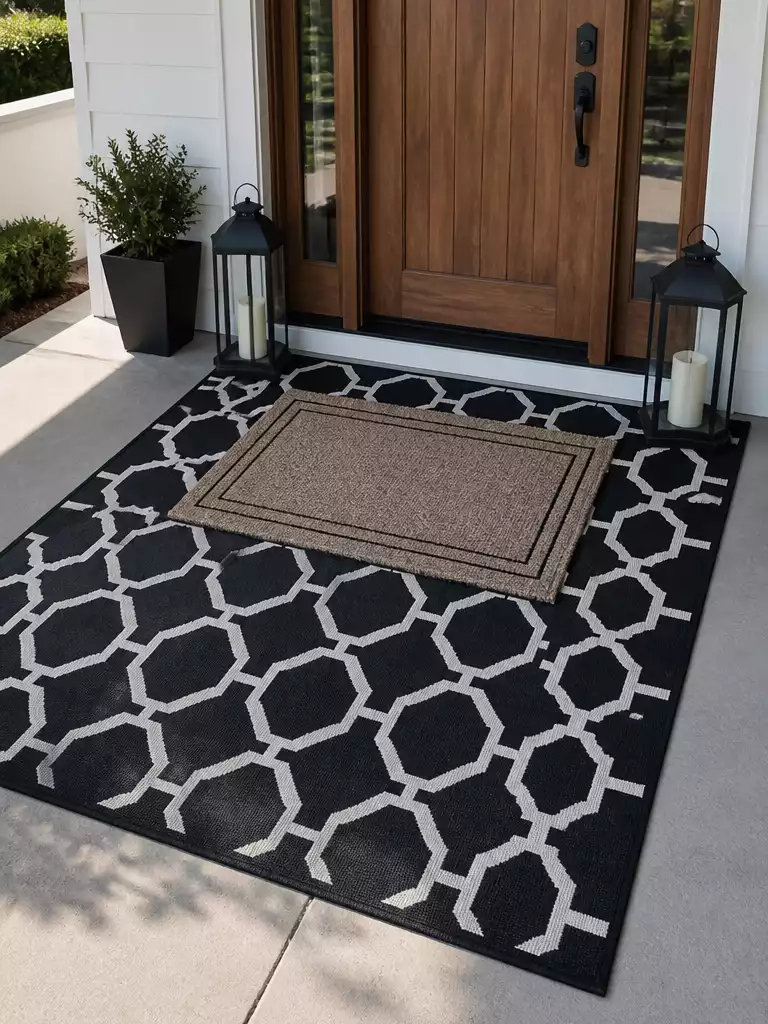 Patterned Outdoor Rug