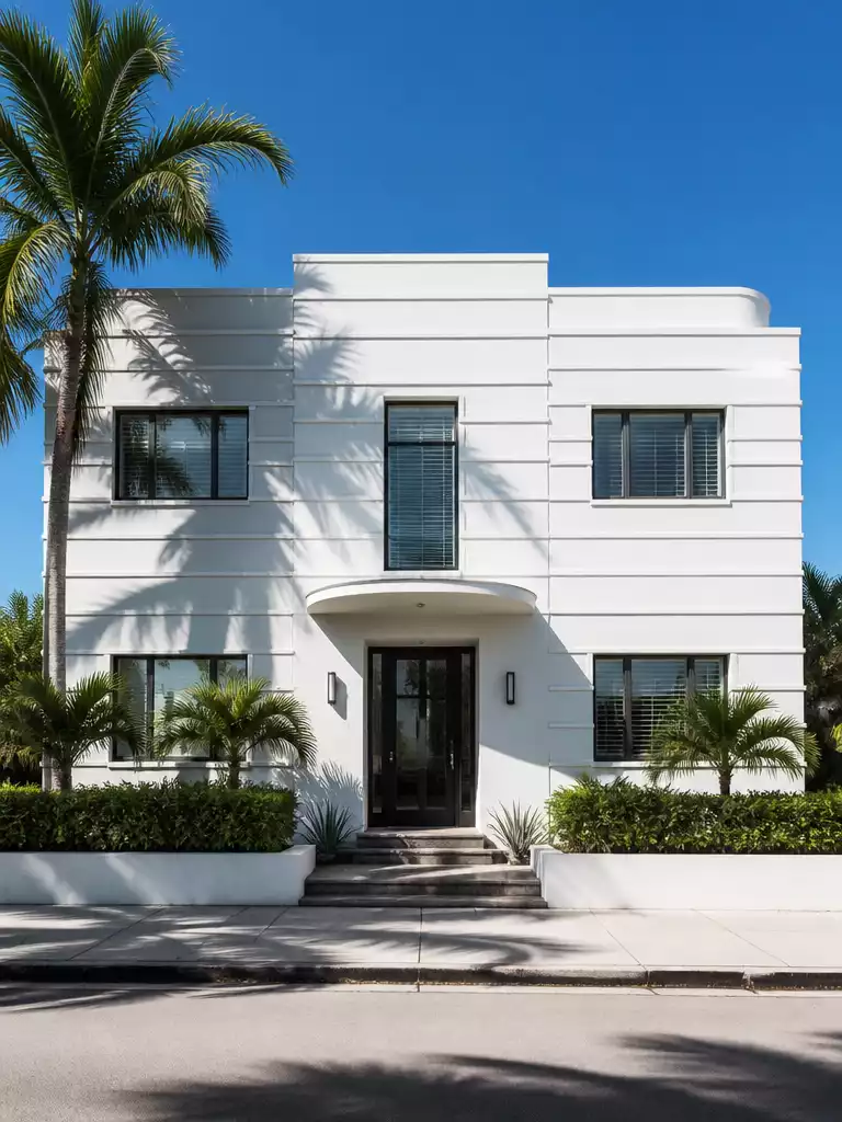 Art Deco Facade Lines