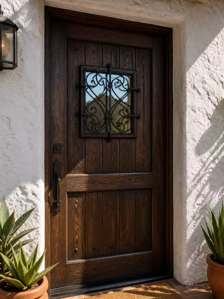 Wrought Iron Window Grille