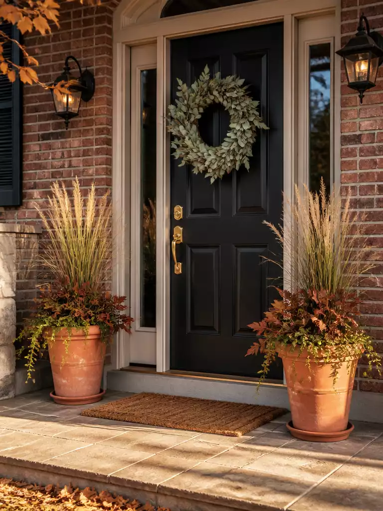 Seasonal Doorway Styling