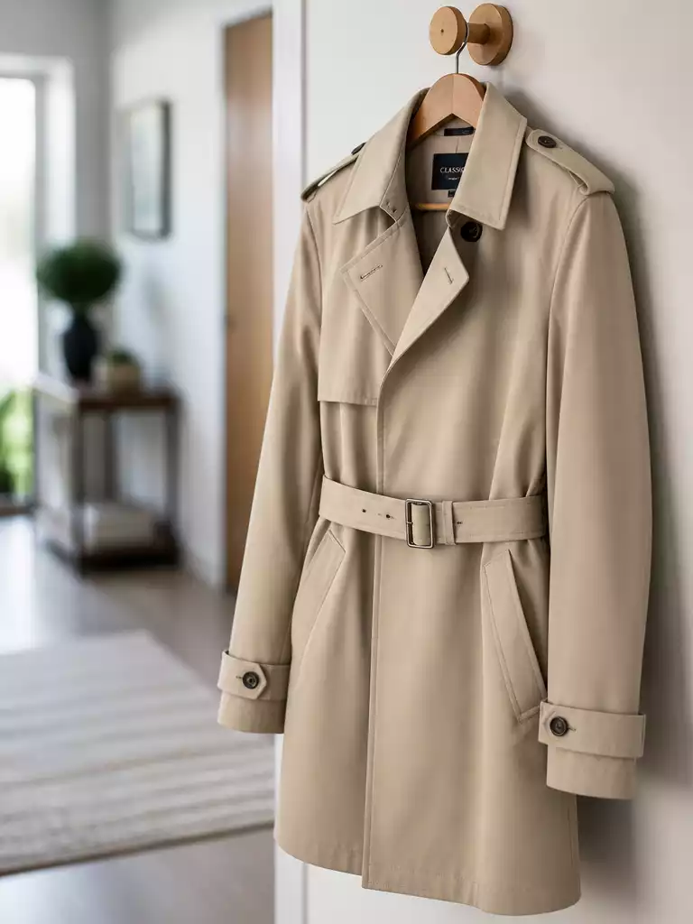 Neutral Trench Coat