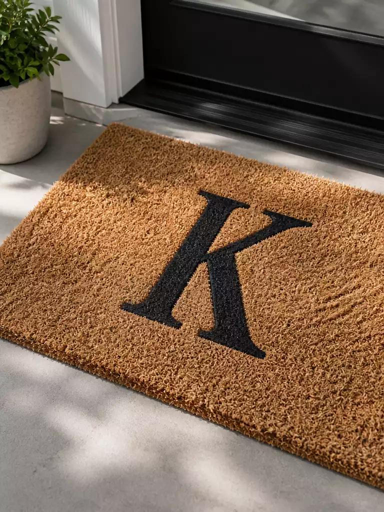 Monogram Personalized Mat
