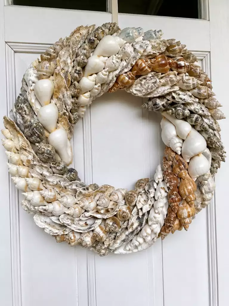 Seashell Wreath Accent