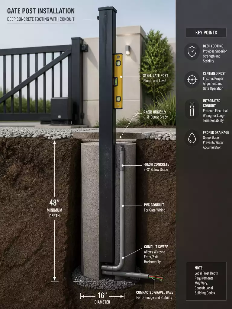 6. Posts and Footings