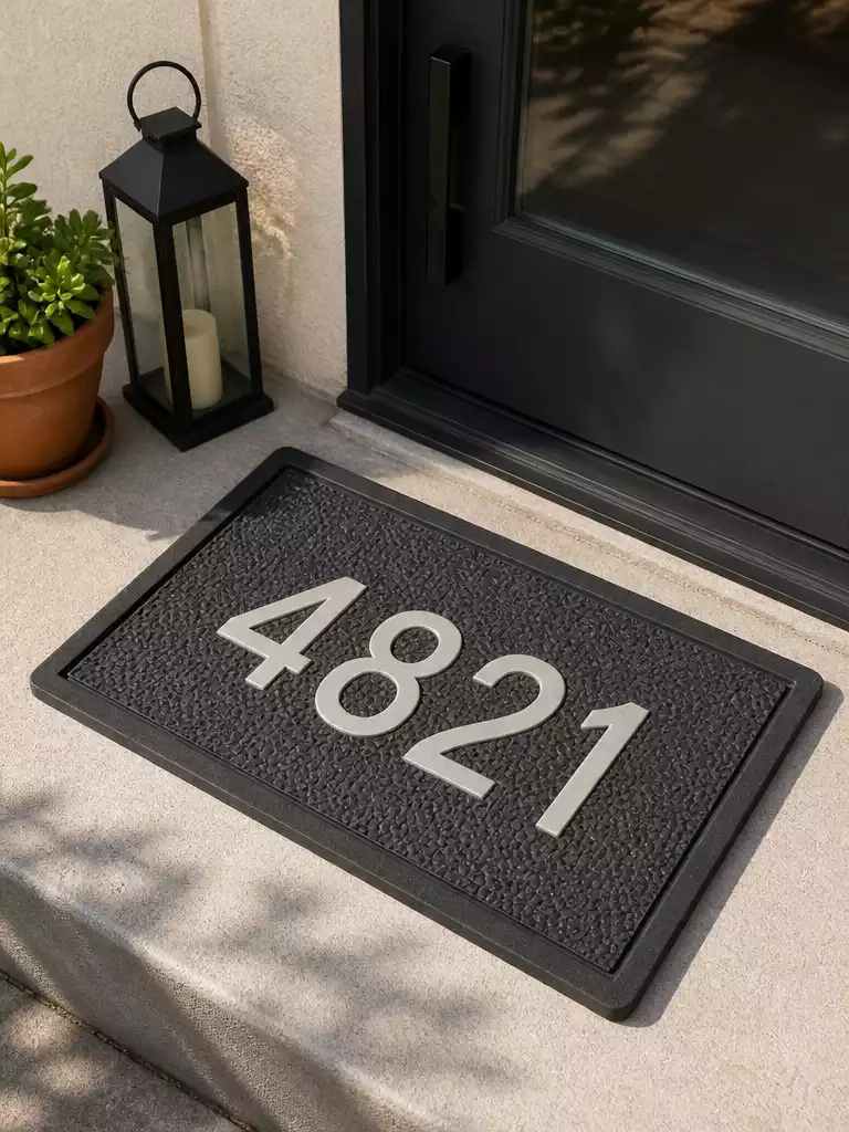 Address Number Mat