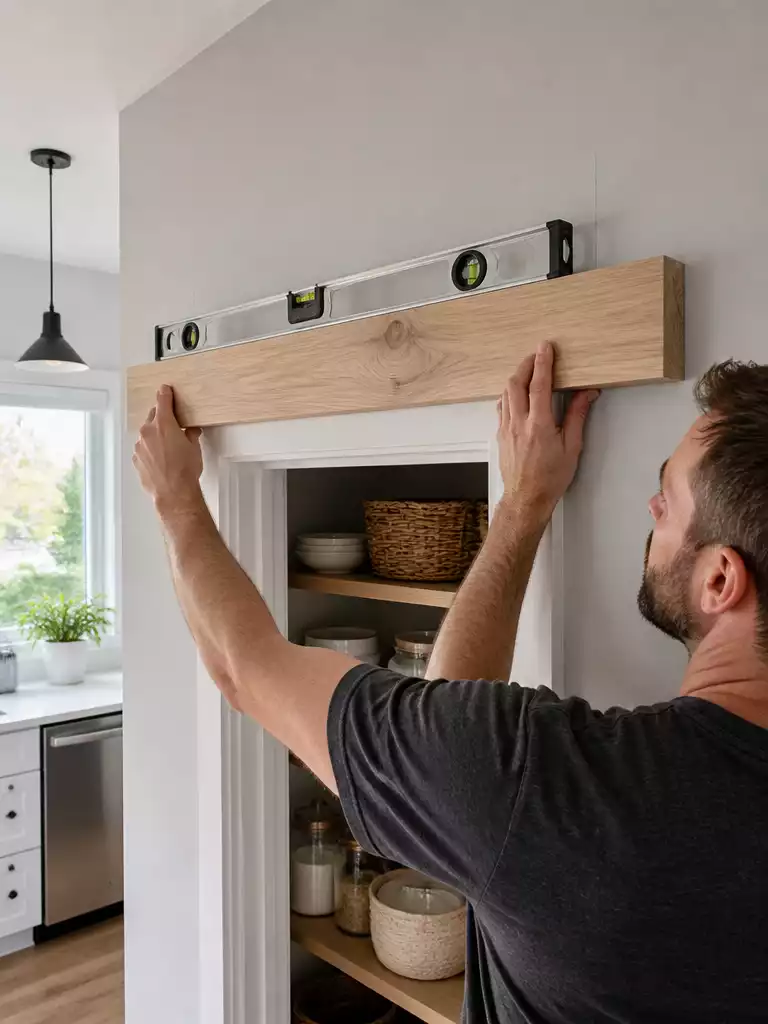 Fitting A Backing Board Or Header