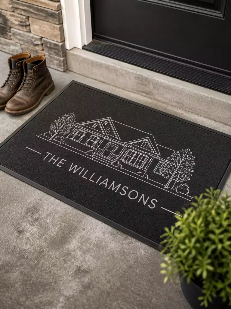 Custom Illustration Mat