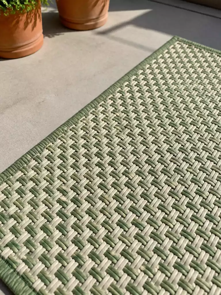 Woven Two Tone Mat