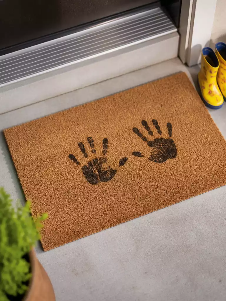 Kids Handprint Mat