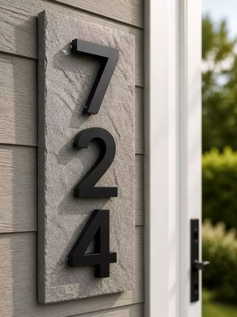 House Number And Signage